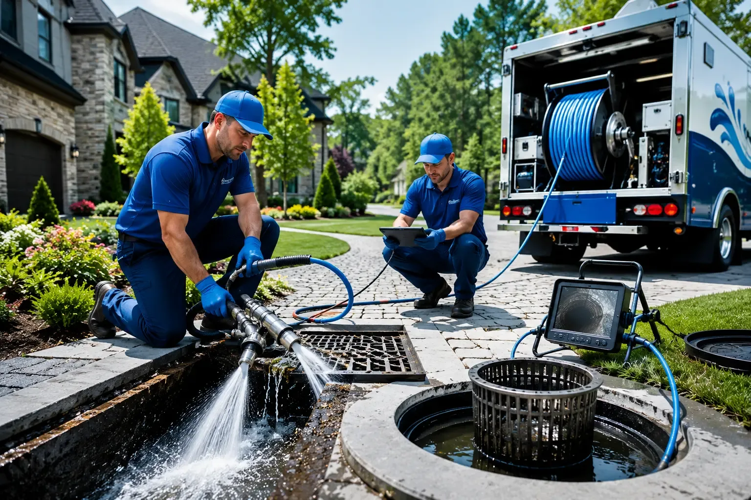 Local outdoor drain cleaning professionals in Cranbury, NJ