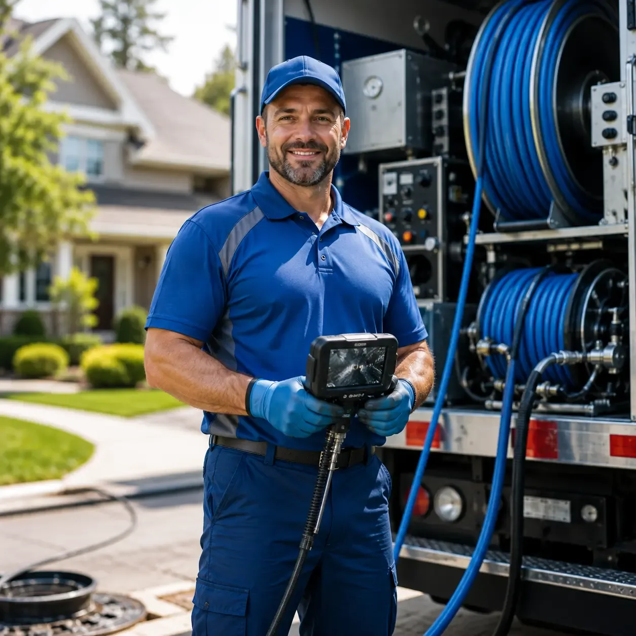 Local outdoor drain cleaning specialists in Cranbury, NJ